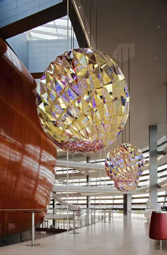 Photo 5: Interior · Foyer of the Copenhagen Opera House in Copenhagen, Denmark