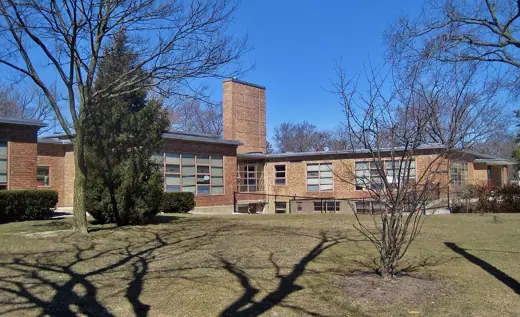 Photo 2: Exterior · Crow Island School in Winnetka, a national landmark (1940)