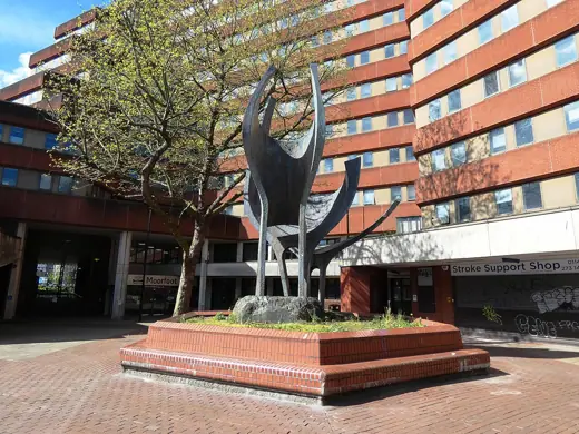Photo 6: Detail · "The Crucible" sculpture