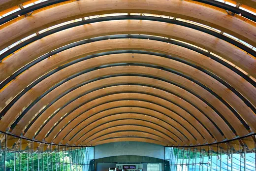 Photo 3: Exterior · The beautiful architecture of the Crystal Bridges Museum of American Art in Bentonville, Arkansas