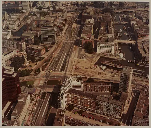 Photo 6: Interior · Aerial view of the Westblaak and the Blaak, and the tunnelled Churchillplein