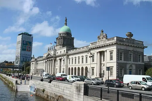 Photo 4: Interior · Dublin Custom House with Liberty Hall in the background