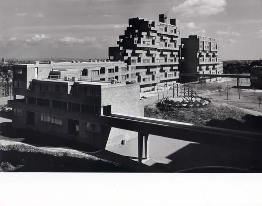 Photo 3: Exterior · Dawsons Heights, 1973, Looking North into the central space