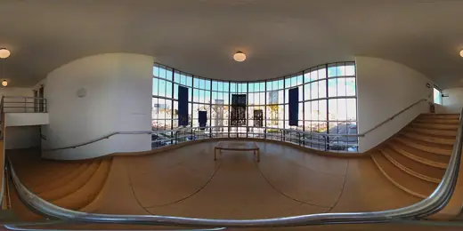 Photo 5: Interior · 360 panorama of the front stairwell within the DLWP