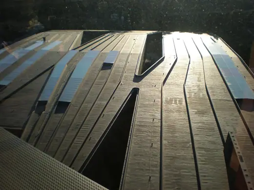 Photo 7: Detail · A section of the roof of the De Young Museum in San Francisco as seen from the Hamon Tower observation floor