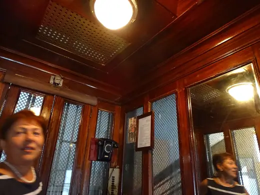 Photo 5: Interior · Inside a Period Elevator - Derzhprom Building - Kharkiv (Kharkov) - Ukraine