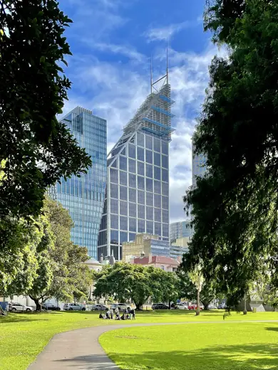 Photo 4: Exterior · City views from The Domain, Sydney, May 2021