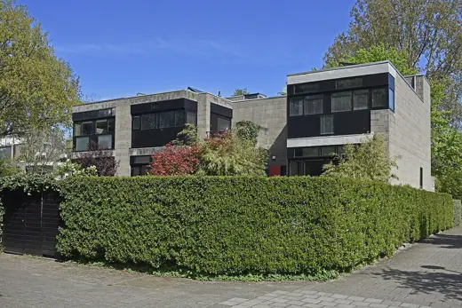 Photo 6: Context · Gebbenlaan 32-34 seen from the west, Delft, South Holland, the Netherlands