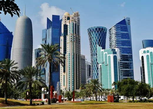 Photo 3: Context · Skyline, Doha, Katar