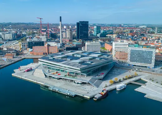 Photo 6: Context · Drone photo of Dokk1 in aarhus, Denmark