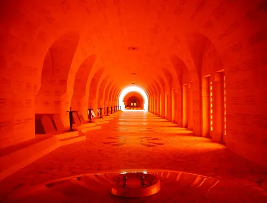 Photo 5: Interior · Interior of the Ossuary, Douaumont, Départment of Meuse, Region of Lorraine (now Grand Est), France