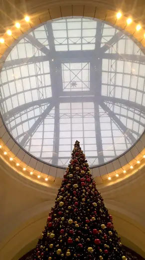 Photo 5: Interior · *+* Christmas Tree Dresden Central Station in December 2021