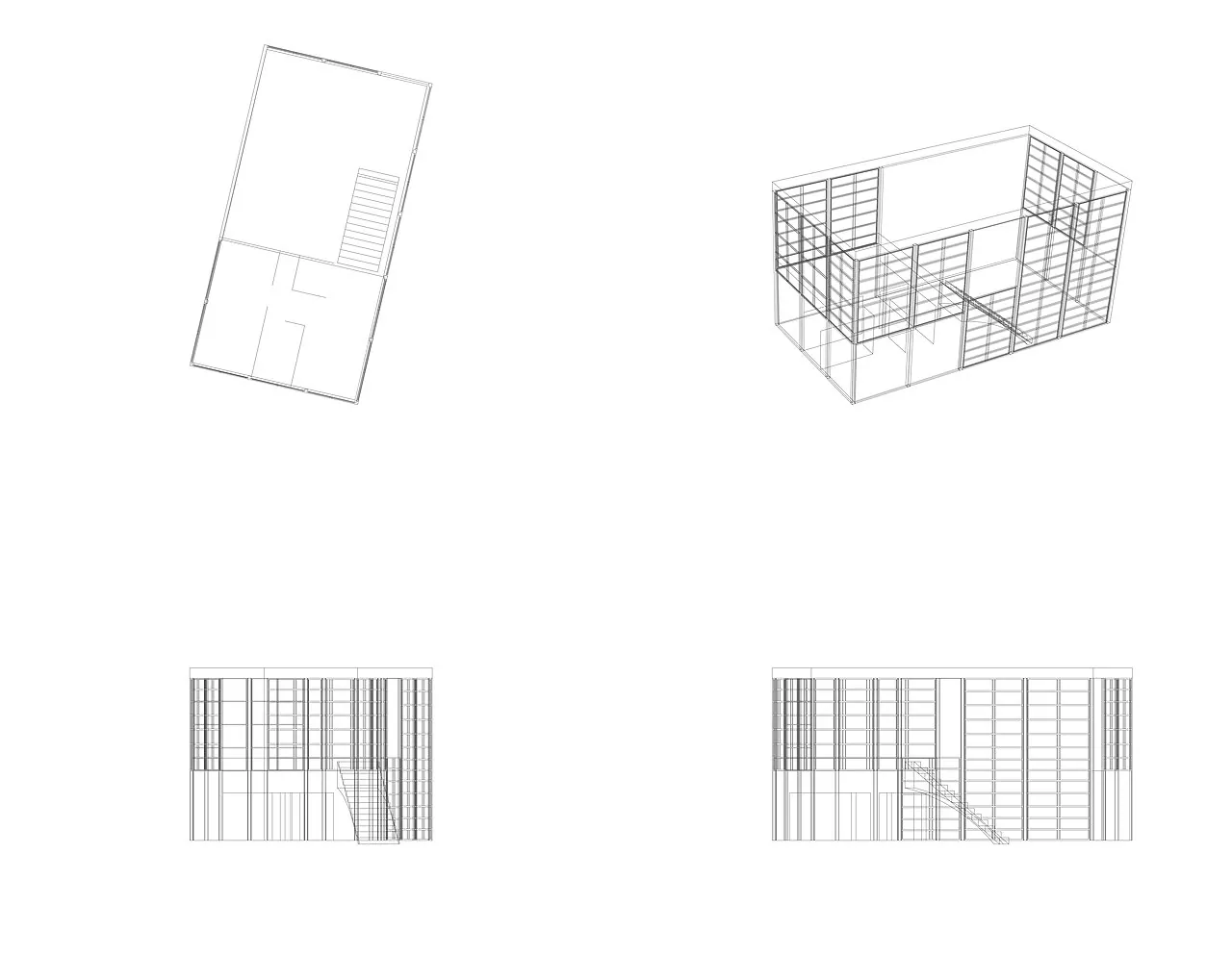 Eames House: Drawing · Taller Casa Eames