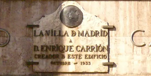 Photo 6: Detail · Edificio Carrión (Madrid)