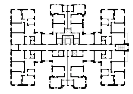 Photo 7: Plan · Autocad Floor Plan of Lopez Serrano Building