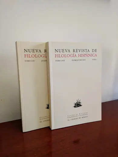 Photo 2: Exterior · Nueva Revista de Filología Hispánica, a Spanish philology journal published by El Colegio de México