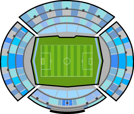 Photo 7: Model · Imagen no oficial que representa el estadio Centenario, sin la Torre de los Homenajes