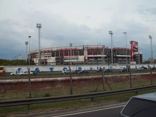 Photo 1: Exterior · Estadio de River Plate, visto desde la Avenida Leopoldo Lugones