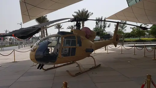 Photo 4: Exterior · UAEAF SA342 Gazelle at Etihad Museum
