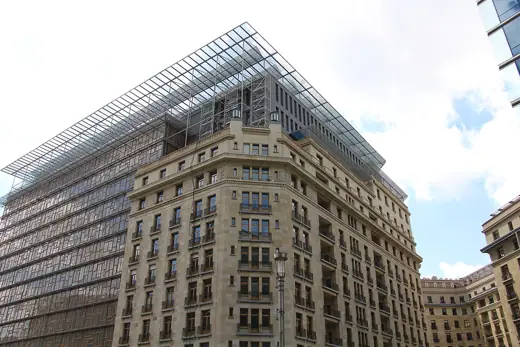 Photo 2: Exterior · Europa building in June 2015, prior to its December 2016 completion