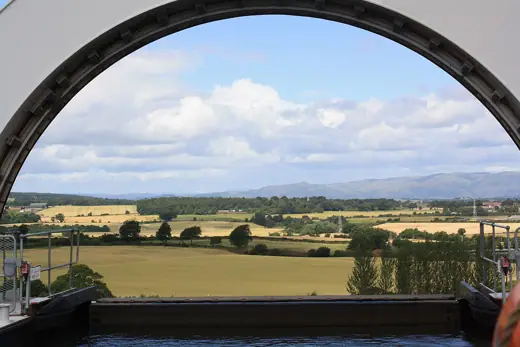 Photo 4: Interior · A view from inside the Falkirk Wheel