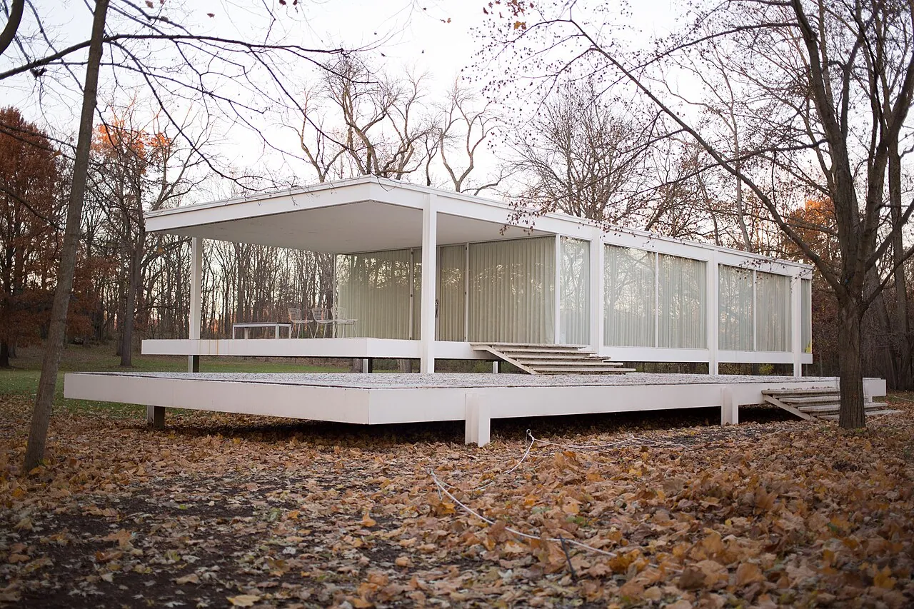 Farnsworth House: Exterior · Farnsworth House by Mies Van Der Rohe