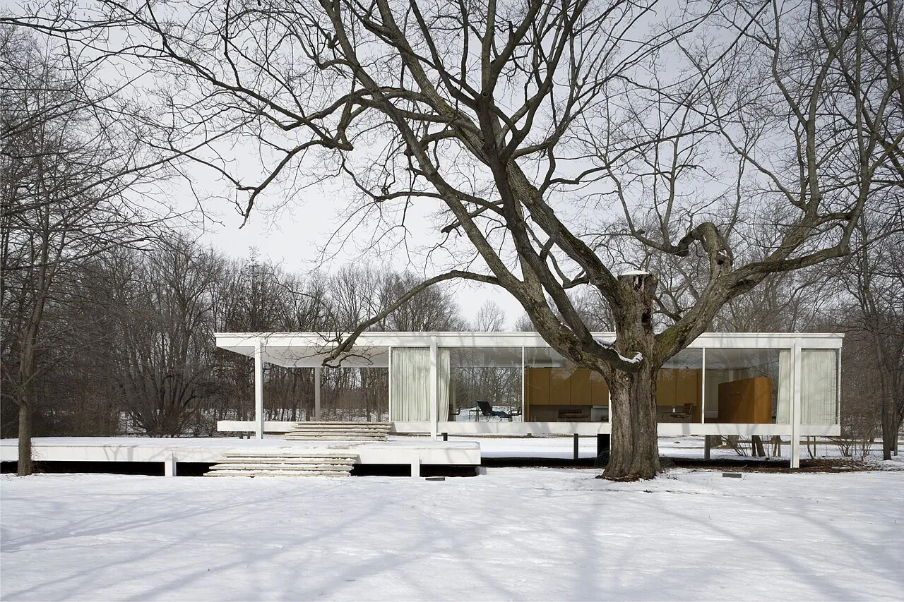Farnsworth House: Exterior · Farnsworth House , Plano, Illinois