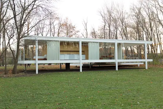 Photo 2: Exterior · Farnsworth House by Mies Van Der Rohe