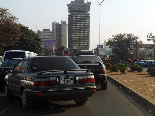 Photo 5: Context · Morning traffic on Kafue Road, Lusaka, Zambia