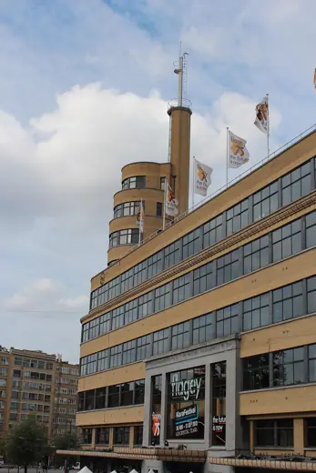 Photo 3: Exterior · Flagey building, former Institut national de radiodiffusion belge