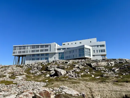 Photo 4: Exterior · The north side of Fogo Island Inn on June 6, 2026