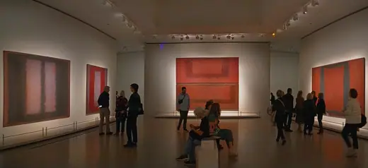 Photo 5: Interior · Mark Rothko's Seagram Murals as installed in the Rothko exhibition at the Fondation Louis Vuitton in Paris
