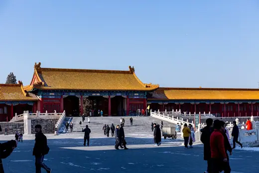 Photo 4: Interior · The Hall of Military Eminence in the Forbidden City