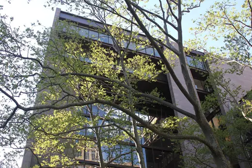 Photo 2: Exterior · Eastern facade of the Ford Foundation Building in Manhattan, New York, seen in May 2021