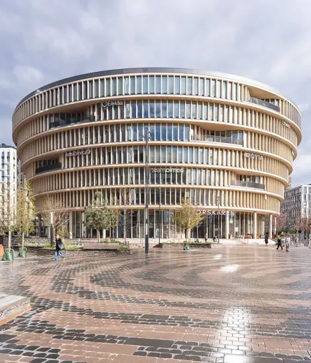 Photo 2: Exterior · Forskaren life science centre building in Stockholm, Sweden