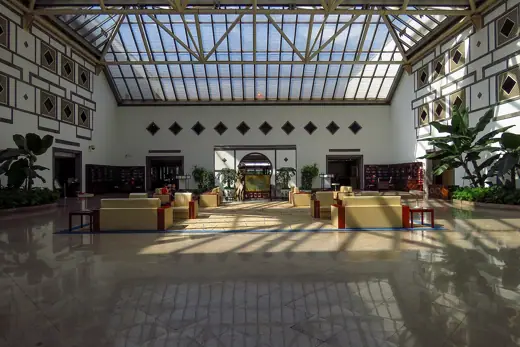 Photo 4: Interior · The national flag is also visible