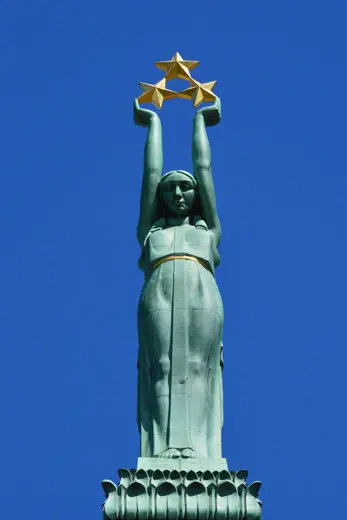 Photo 5: Detail · Latvia , officially the 'Republic of Latvia', is a country in the Baltic region of Northern Europe 