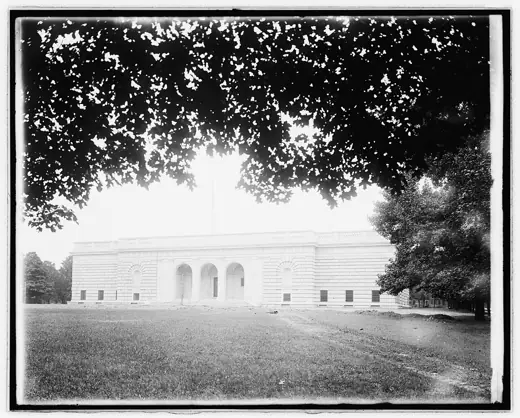 Photo 3: Exterior · Title: Freer Art Gallery Abstract/medium: 1 negative : glass ; 8 x 10 in