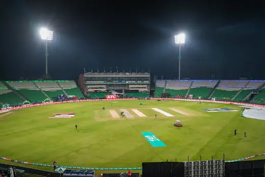 Photo 3: Exterior · Gaddafi Stadium during PSL 2026