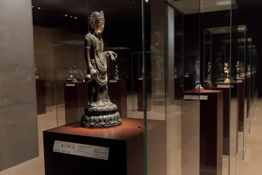 Photo 5: Interior · Inside the Bronze Buddhist Statues room of the Gallery of Horyuji Treasures, Tokyo National Museum