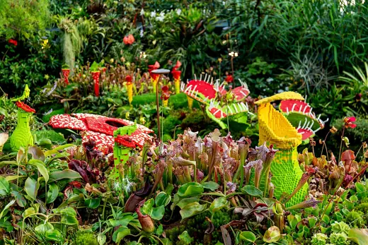 Photo 6: Detail · LEGO art in the Gardens by the Bay in Singapore