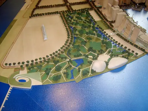 Photo 7: Model · Picture taken on April 1 at the URA building