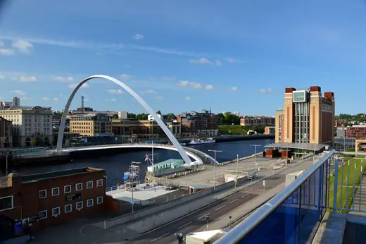 Photo 2: Exterior · Such a beautiful day to grab a shot of the River Tyne's main attractions from the Sage