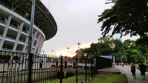 Photo 3: Exterior · Senja hari di Gelora Bung Karno Senayan