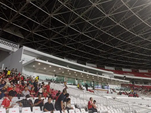 Photo 4: Interior · The VIP and VVIP tribune of the Gelora Bung Karno Main Stadium in Jakarta, Indonesia