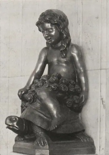 Photo 5: Detail · Emil Renker - Brunnenplastik im Speisesaal der deutschen Botschaft in Sankt Petersburg/Russland