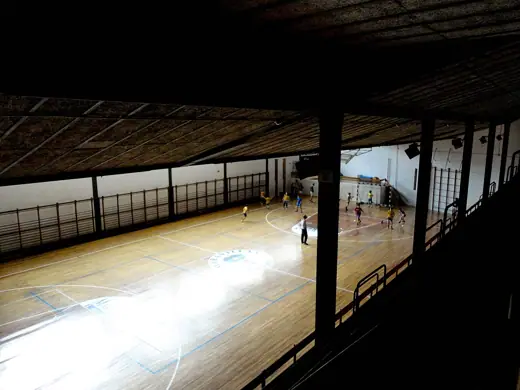 Photo 2: Exterior · Gymnasium by Alejandro de la Sota, 1962