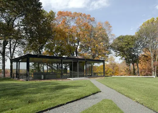 Photo 2: Exterior · Glass House (aka Johnson house) in New Canaan, Connecticut, US