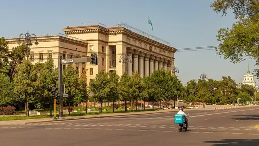Photo 3: Exterior · Kazakh-British university building (former city council)