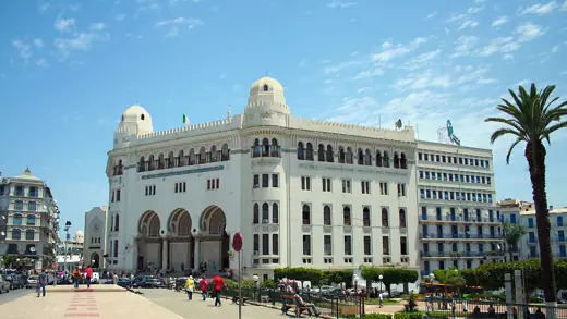 Photo 4: Exterior · Algiers (Algeria), the Great Post Office ("Grande Poste")